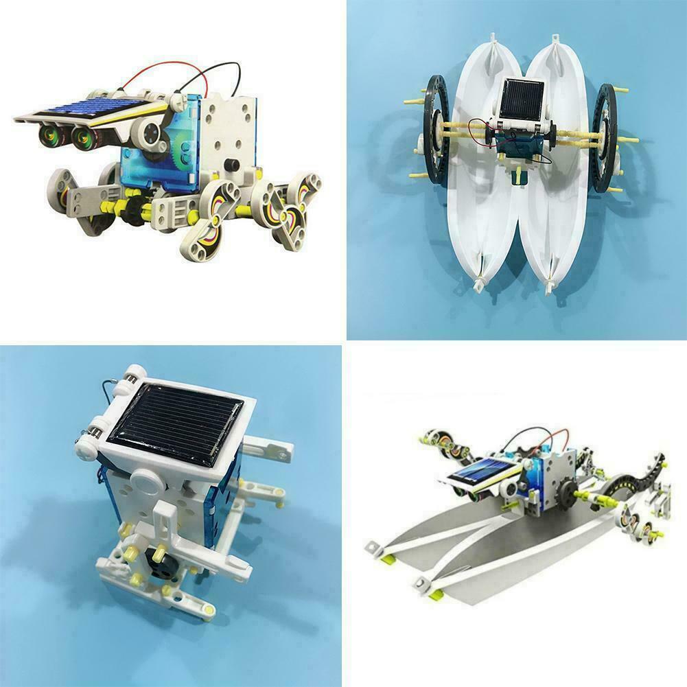 Kit robô solar 14 em 1