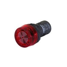 Sinalizador Luminoso e Sonoro 22mm 24VAC / 220VAC